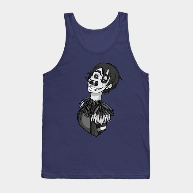 Laughing Jack Visits Tank Top by Media By Moonlight